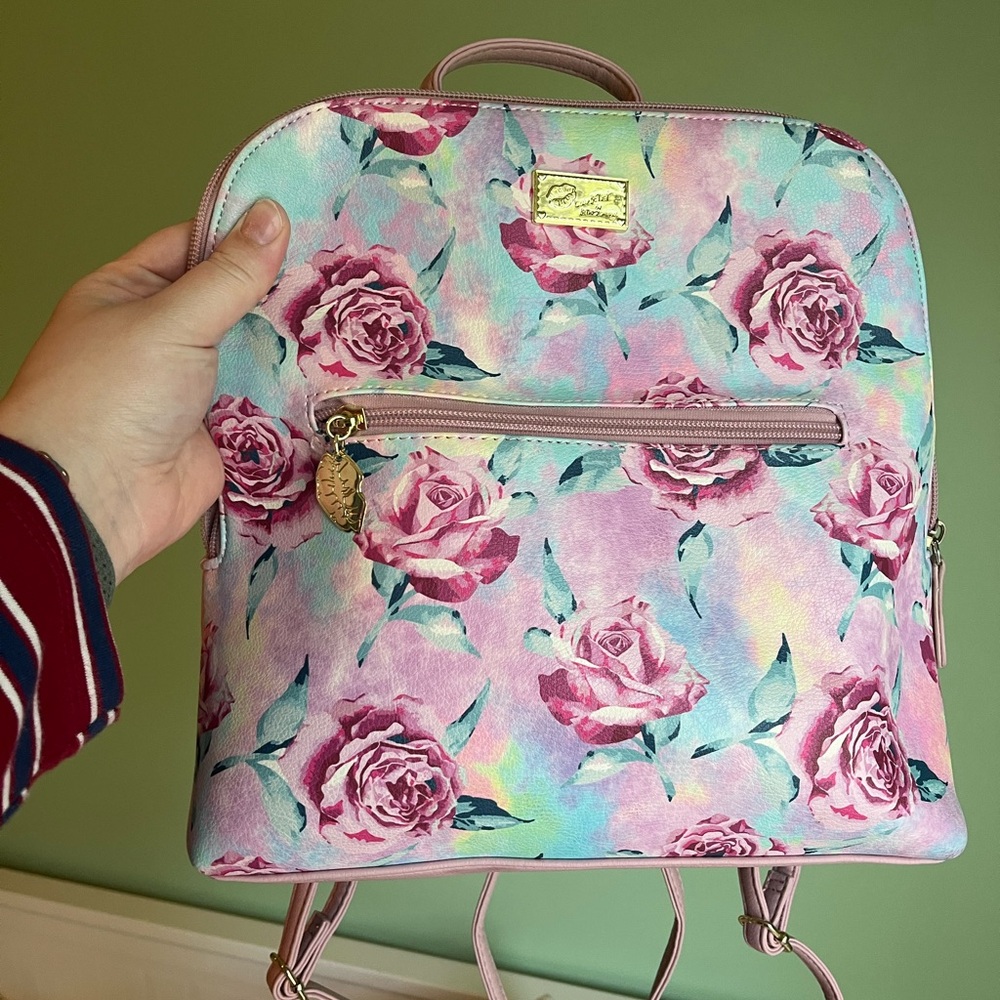 Floral Pink Backpack by Betsey Johnson